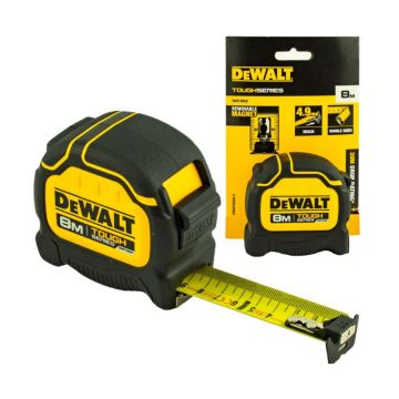 Ruleta profesionala Dewalt DWHT36928-0, ToughSeries, 8 m x 32 mm
