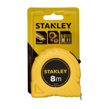 Ruleta Stanley 0-30-457, 8 m x 25 mm, sistem metric, clasa II, blister