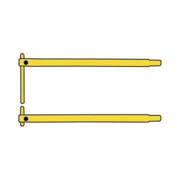 Set brate XD2 pentru sudura in puncte Telwin 803017, 350 mm, cu electrozi