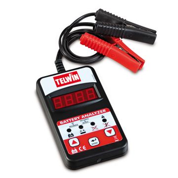 Tester digital pentru baterii, Telwin 802605, DT400