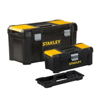 Cutie scule cu zavoare metalice Stanley Essential STST1-75772, 2 buc