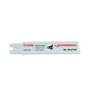 Panza de taiat Rothenberger 865795, UNIVERSAL HSS Bi-Metal, 140 mm, 8 TPI