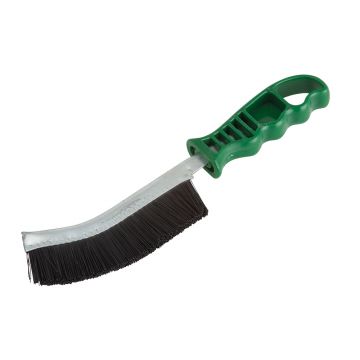 Perie de nylon de mana Wolfcraft 2764000, nylon, 265 mm, maner plastic,