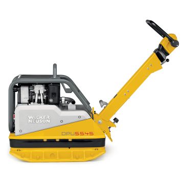 Placa compactoare reversibila Wacker Neuson DPU5545Heap, diesel, pornire electrica, greutate 447 kg, forta de impact 55 kN, extensie talpa