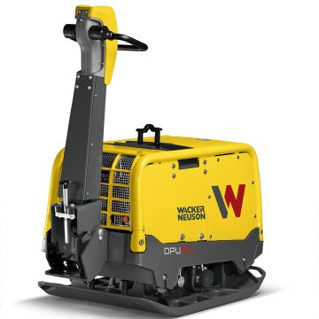 Placa compactoare reversibila Wacker Neuson DPU90Lec670, diesel, racire cu apa, greutate 756 kg, forta de impact 90 kN, pornire electrica, sistem Compatec
