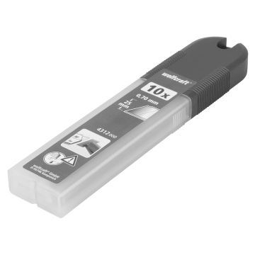 Set 10 lame detasabile Wolfcraft 4312000, profi 7 segmente, inaltime lama 25 mm, grosime lama 0, 7 mm
