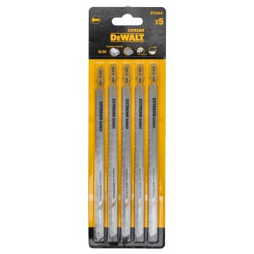 Set 5 panze fierastrau pendular DeWalt DT2084, prindere in T, 148 mm