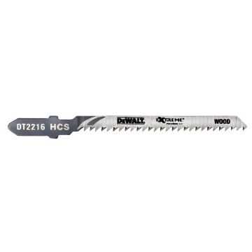 Set 5 panze fierastrau pendular DeWalt DT2216, lemn, placi aglomerate si plastic, 82 mm