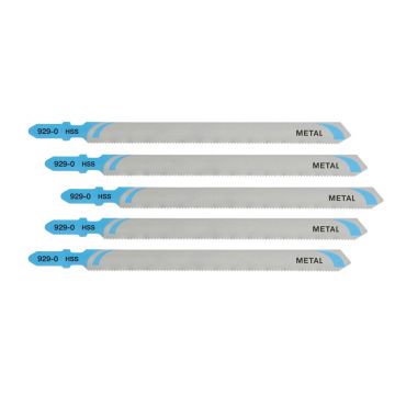 Set 5 panze HSS pentru fierastrau pendular DeWalt DT2085, 132 x 1.2 mm, metal