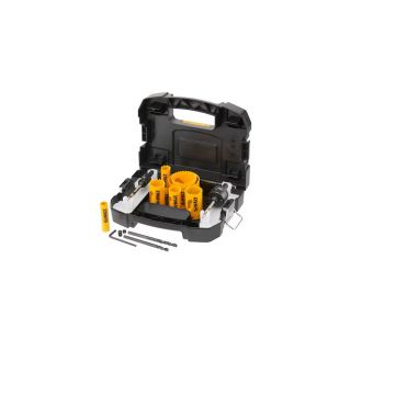 Set 7 carote multimaterial Dewalt DT90354, valiza de transport