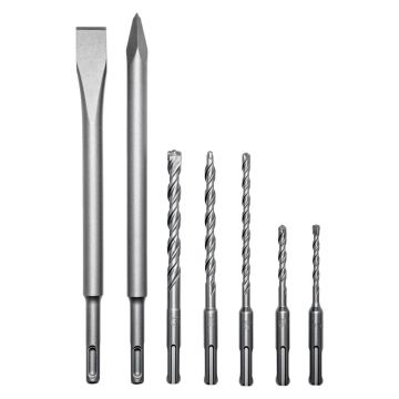 Set mixt 7 bucati Flex CH/HD 2-C Set SDS-plus, 533612, SDS-plus, burghie 2 taisuri