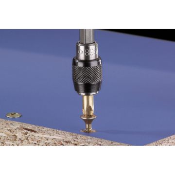Adaptor bit magnetic Wolfcraft 2421000, lungime 52 mm
