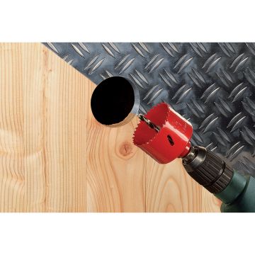 Carota bimetal Wolfcraft 5474000, diametru D 68 mm, adancime de taiere 40 mm