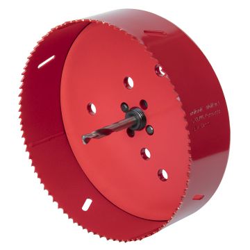 Carota bimetal Wolfcraft 5498000, diametru D 152 mm, adancime de taiere 40 mm