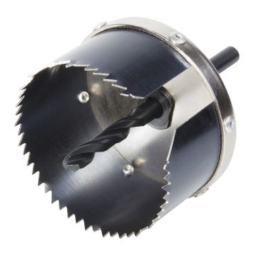 Carota standard Wolfcraft pentru doze si prize, 8912000, 68X33, tija cilindrica cu diametrul de 6 mm