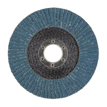 Disc lamelar Wolfcraft 2029099, granulatie 40, profil convex, 115X22.23 mm