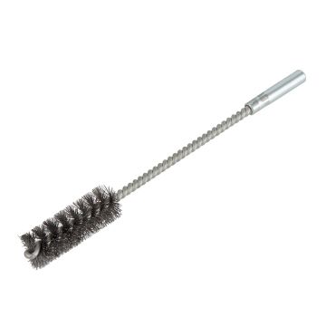 Perie cilindrica din otel Wolfcraft 2127000, D 20 mm, grosime sarma 55 mm, lungime 200 mm, tija rotunda D 8 mm