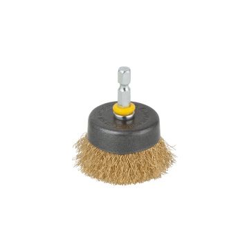 Perie de sarma Wolfcraft 2112000, tip oala, D 50 mm, tija hexagonala 1/4