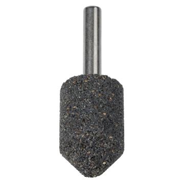 Piatra de slefuit cilindric-sferica Wolfcraft 2174000, prelucrare mixta, ax prindere 6 mm, diametru 20 mm