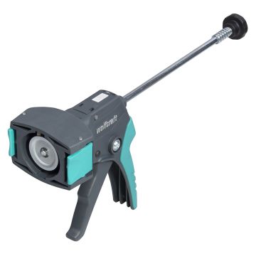 Pistol mecanic pentru silicon compact Wolfcraft MG 310, 160 kgf
