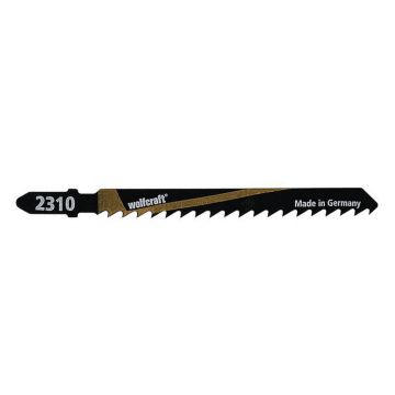 Set 2 panze pentru fierastrau pendular Wolfcraft 2310000, prindere in T, pentru lemn, adancime taiere 50 mm