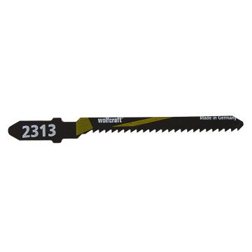 Set 2 panze pentru fierastrau pendular Wolfcraft 2313000, prindere in T, pentru lemn, adancime taiere 20 mm
