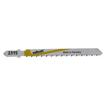 Set 2 panze pentru fierastrau pendular Wolfcraft 2315000, prindere in T, pentru lemn, adancime taiere 40 mm