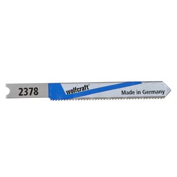 Set 2 panze pentru fierastrau pendular Wolfcraft 2378000, prindere in U, pentru metal, adancime taiere 1 - 3 mm