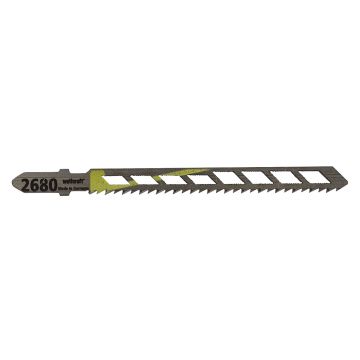 Set 2 panze pentru fierastrau pendular Wolfcraft 2680000, prindere in T, pentru lemn, adancime taiere 30 mm
