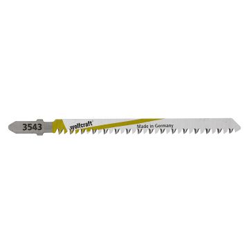 Set 2 panze pentru fierastrau pendular Wolfcraft 3543000, prindere in T, pentru lemn, adancime taiere 65 mm