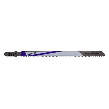 Set 2 panze pentru fierastrau pendular Wolfcraft 3554000, prindere in T, pentru metal / lemn, adancime taiere 3 - 6 mm / 65 mm