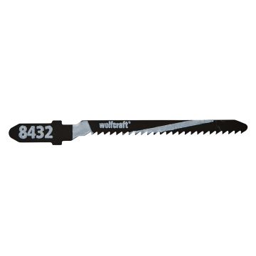 Set 2 panze pentru fierastrau pendular Wolfcraft 8432000, prindere in T, pentru lemn, adancime taiere 15 mm