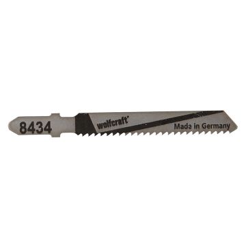 Set 2 panze pentru fierastrau pendular Wolfcraft 8434000, prindere in T, pentru metal, adancime taiere 2,5 - 4 mm