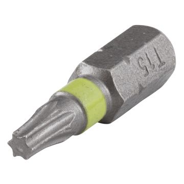 Set 3 biti pentru insurubat Wolfcraft 2477000, TX15, prindere E63, lungime 25 mm