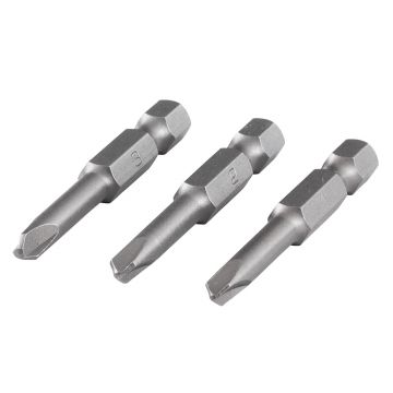 Set 3 biti siguranta Tri-Wing Wolfcraft 1268000, 1-2-3, 50 mm