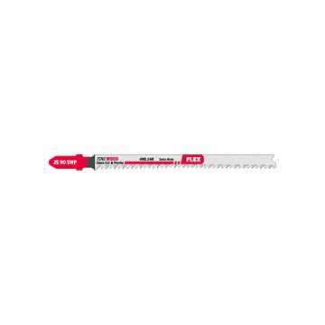 Set 3 lame pentru fierastrau pendular Flex 490148, JS 90 SWP VE 3, pentru lemn moale, coada tip T, 90 mm