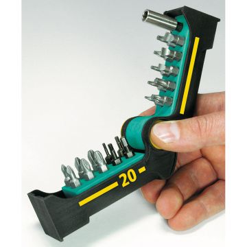 Set BitButler Wolfcraft 1374000, 21 piese