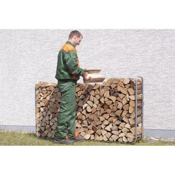 Sistem de depozitare a lemnului pentru foc Wolfcraft 5122000, volum maxim 1.17 mc