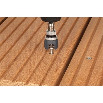 Suport biti Wolfcraft 6961000, cu opritor de adancime si magnet, inclusiv Bit TX 25