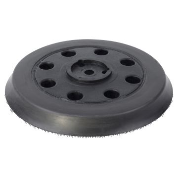 Talpa de slefuit Wolfcraft 2227000, prindere Velcro, 8 gauri, D 125 mm