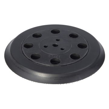 Talpa de slefuit Wolfcraft 2258000, prindere Velcro, 8 gauri, D 125 mm