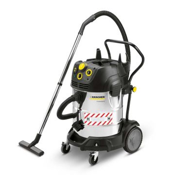 Aspirator profesional umed uscat Karcher NT 75/1 Tact Me Te H *EU, 1000 W, 75 l