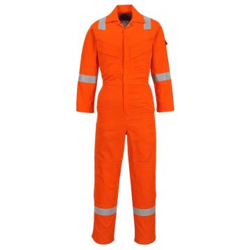 Combinezon antistatic usor Portwest FR28ORRXXL, culoare portocaliu, marime XXL, 280 g.