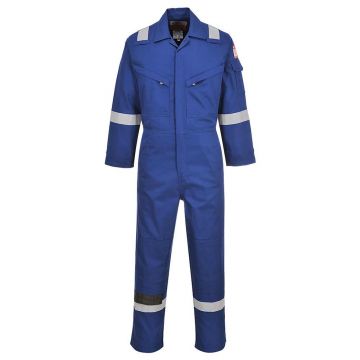 Combinezon antistatic usor Portwest FR28RBRXXL, culoare royal, marime XXL, 280 g.