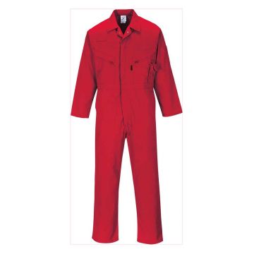 Combinezon cu fermoar Portwest Liverpool C813RERM, culoare rosu, marime M