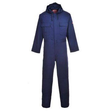 Combinezon cu gluga Portwest Bizweld BIZ6NARXXL, culoare navy, marime XXL