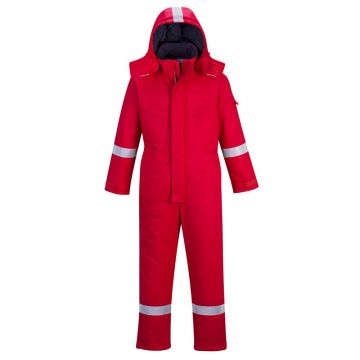 Combinezon de iarna, antistatic, ignifug Portwest FR53RERXXL, culoare rosu, marime XXL