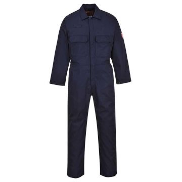 Combinezon ignifug Portwest Bizweld BIZ1NAT4XL, culoare navy, marime 4XL