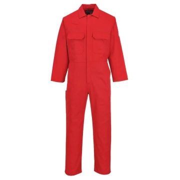 Combinezon ignifug Portwest Bizweld BIZ1RERXXXL, culoare rosu, marime 3XL