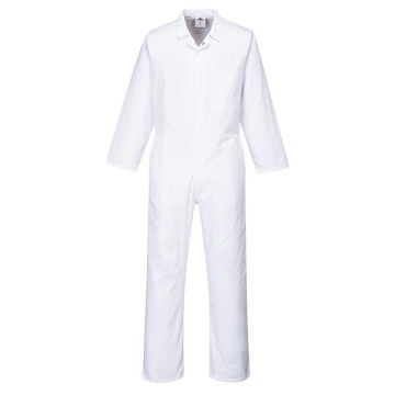 Combinezon pentru industria alimentara Portwest 2201WHRXL, culoare alb, marime XL